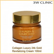 3W Clinic Collagen Luxury 24k Gold Revitalizing Cream 100ml