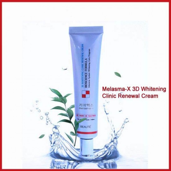 Beaute Cosmetic Korea Melasma X 3D Whitening Clinic Renewal Cream 40ml