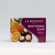 LA BOURSE PARIS WHITENING SOAP 100G WITH with MANGOSTEEN HUSK EXTRACT