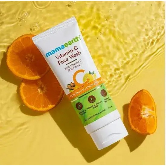 Mamaearth Vitamin C Face Wash 100ml Mamaearth Vitamin C Face Wash 100ml