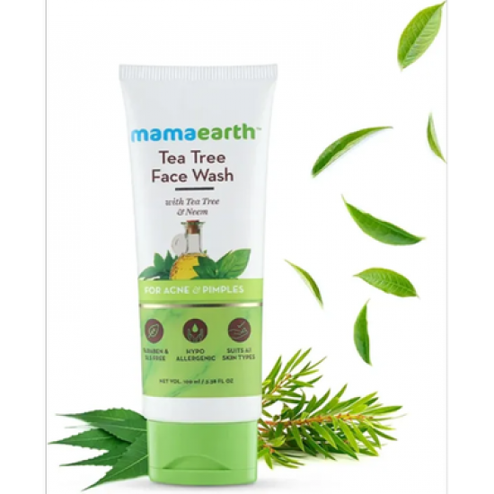 Mamaearth Tea Tree Face Wash 100ml Mamaearth Tea Tree Face Wash 100ml