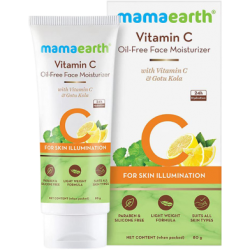 Mamaearth Vitamin C Oil-Free Moisturizer Cream 80gm