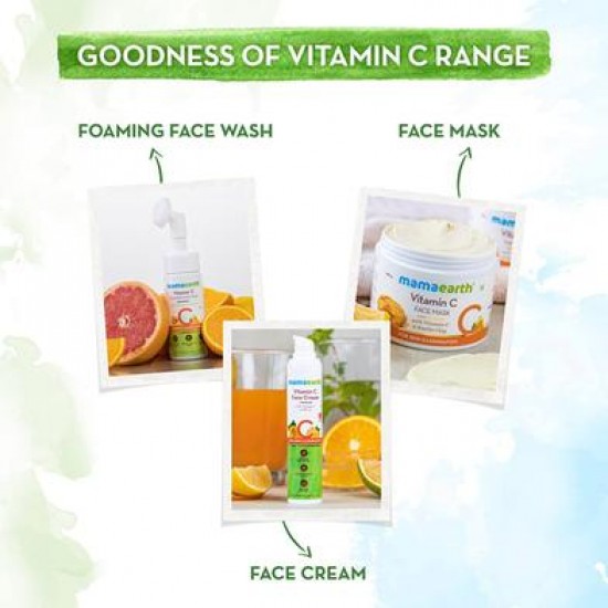 Mamaearth Vitamin C Oil-Free Moisturizer Cream 80gm Mamaearth Vitamin C Oil-Free Moisturizer Cream 80gm