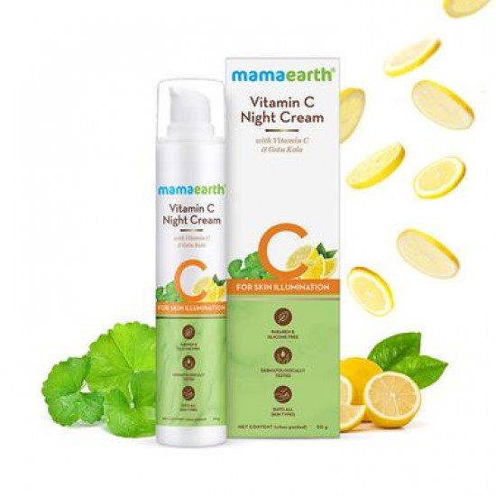 Mamaearth Vitamin C Night Cream 50gm