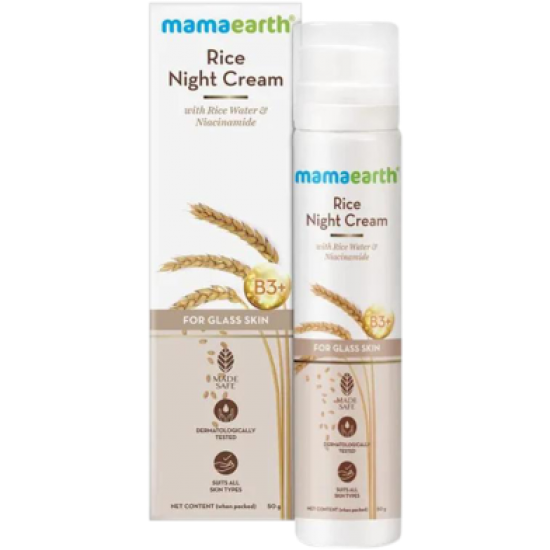 Mamaearth Rice Night Cream 50gm