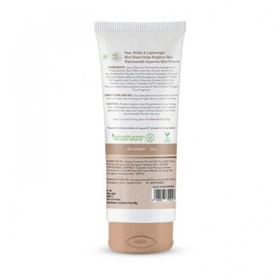 Mamaearth Rice Oil-Free Moisturizer Cream 80gm