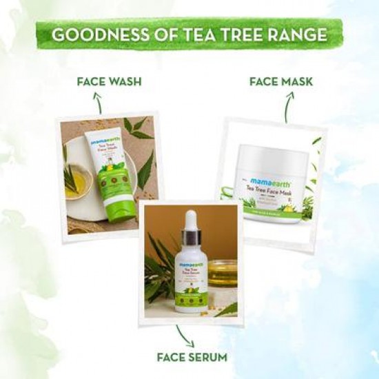 Mamaearth Tea Tree Oil-Free Moisturizer Cream 80gm Mamaearth Tea Tree Oil-Free Moisturizer Cream 80gm