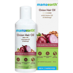 Mamaearth Onion Hair Oil for Hair Fall Control 100ml