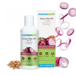 Mamaearth Onion Hair Oil for Hair Fall Control 100ml