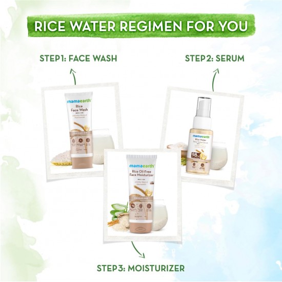 Mamaearth Rice Water Dewy Active Serum 50ml Mamaearth Rice Water Dewy Active Serum 50ml