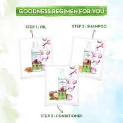 Mamaearth Onion and Plant Keratin Hair Growth Shampoo 250ml